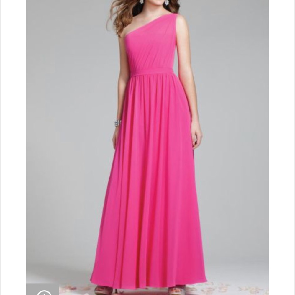 Alfred Angelo long one shoulder Bridesmaid dress